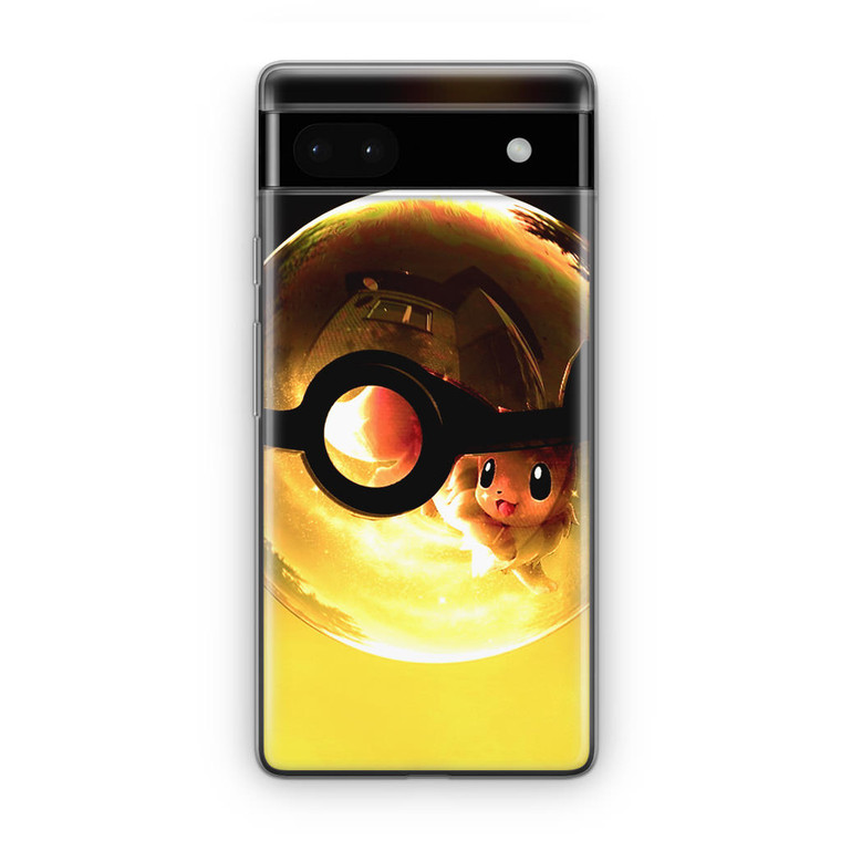 Pokemon Ball Pikachu Google Pixel 6A Case