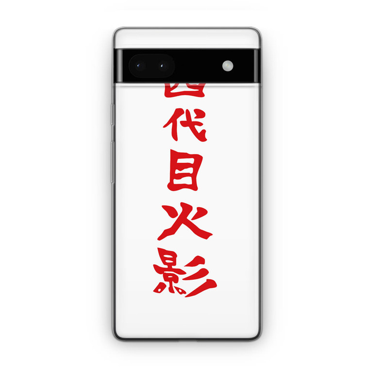 Naruto Fourth Hokage Kanji Google Pixel 6A Case