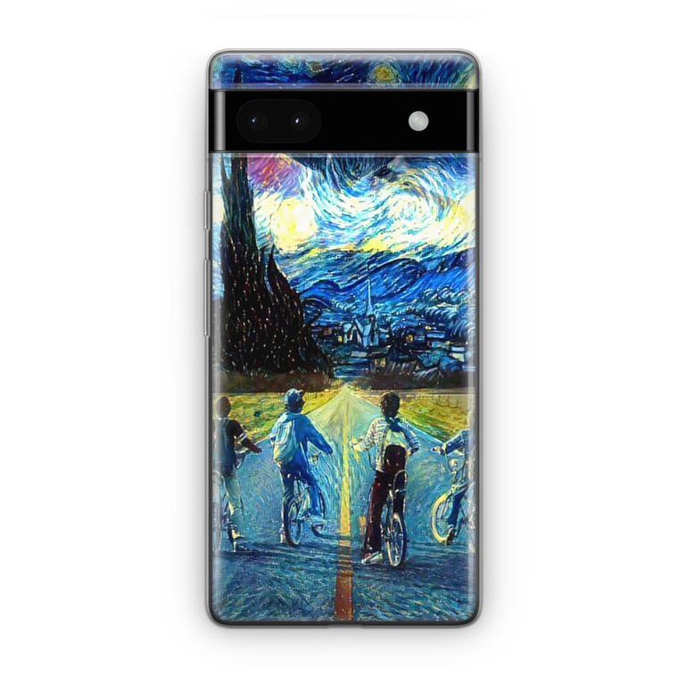 Stranger Things Starry Night Google Pixel 6A Case