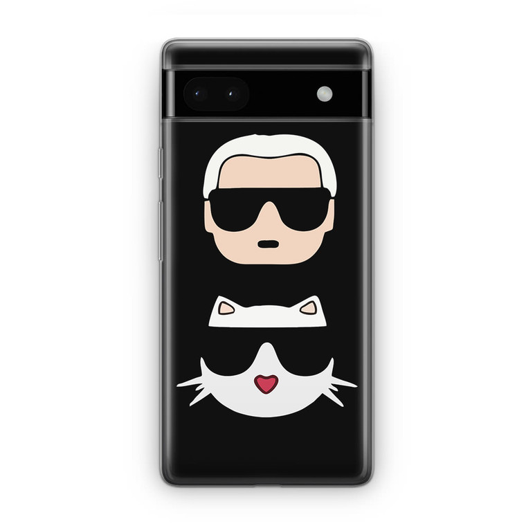 Karl Lagerfeld Cat Google Pixel 6A Case