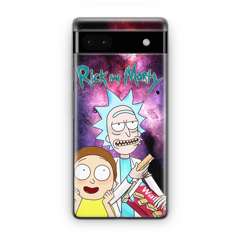 Rick and Morty Nebula Space Google Pixel 6A Case
