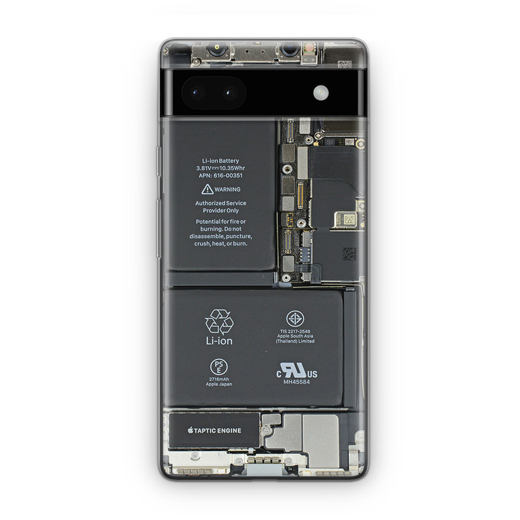 iPhone X Internals Google Pixel 6A Case