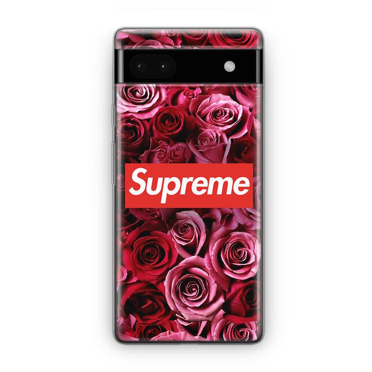 Supreme In Roses Google Pixel 6A Case