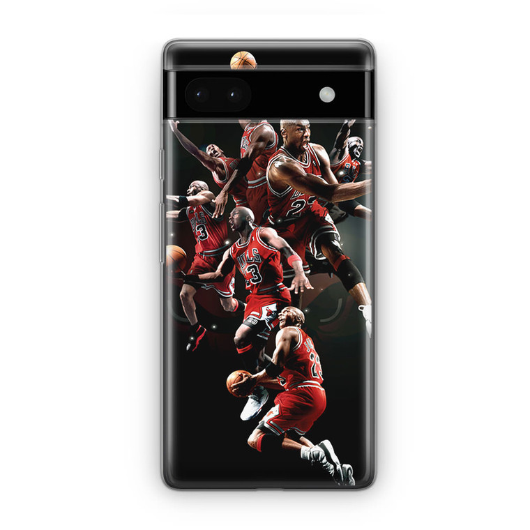 Michael Jordan Google Pixel 6A Case