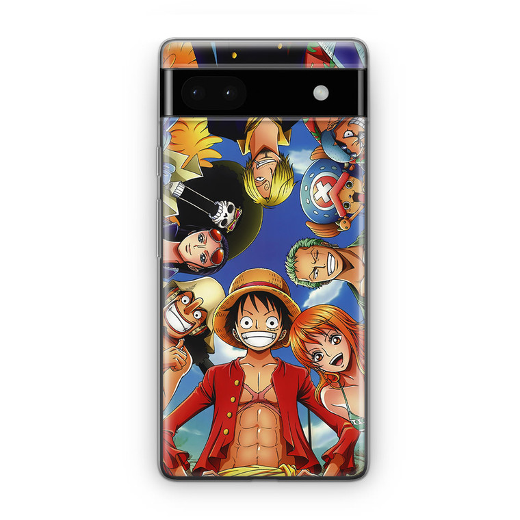 One Piece Luffy Crew Google Pixel 6A Case