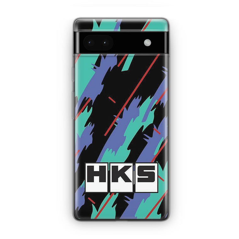 HKS Retro Pattern Google Pixel 6A Case