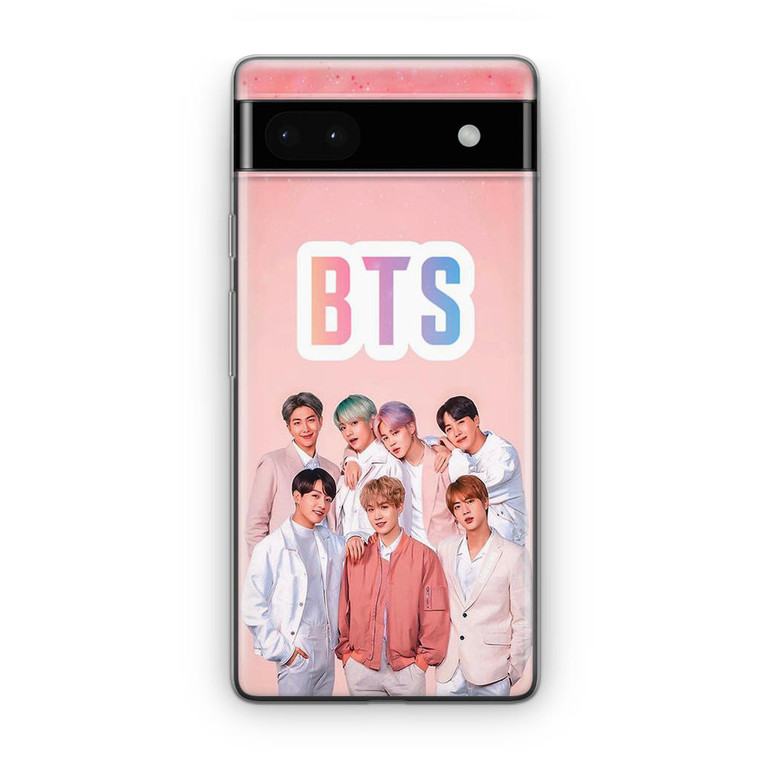 BTS Member in Pink Google Pixel 6A Case