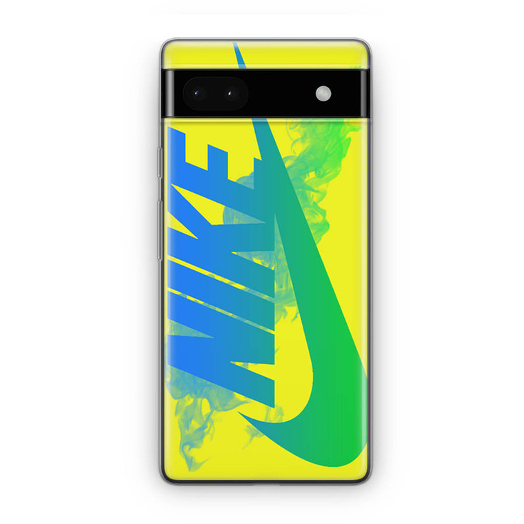 Nike Logo in Yellow Google Pixel 6A Case