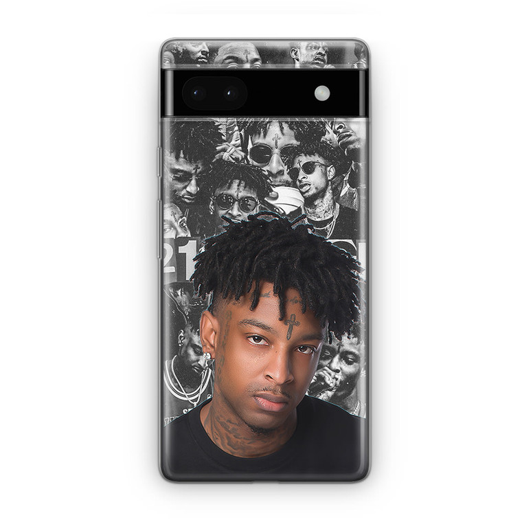 21 Savage Collage Google Pixel 6A Case