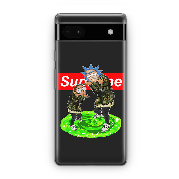 Rick and Morty Supreme Google Pixel 6A Case