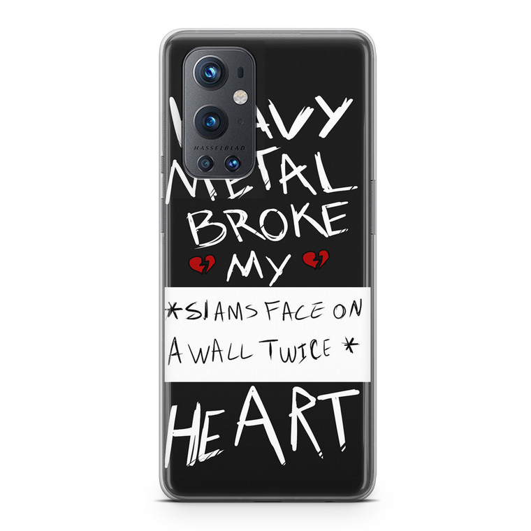 Fall Out Boys Heavy Metal Broke My Heart OnePlus 9 Pro 5G Case