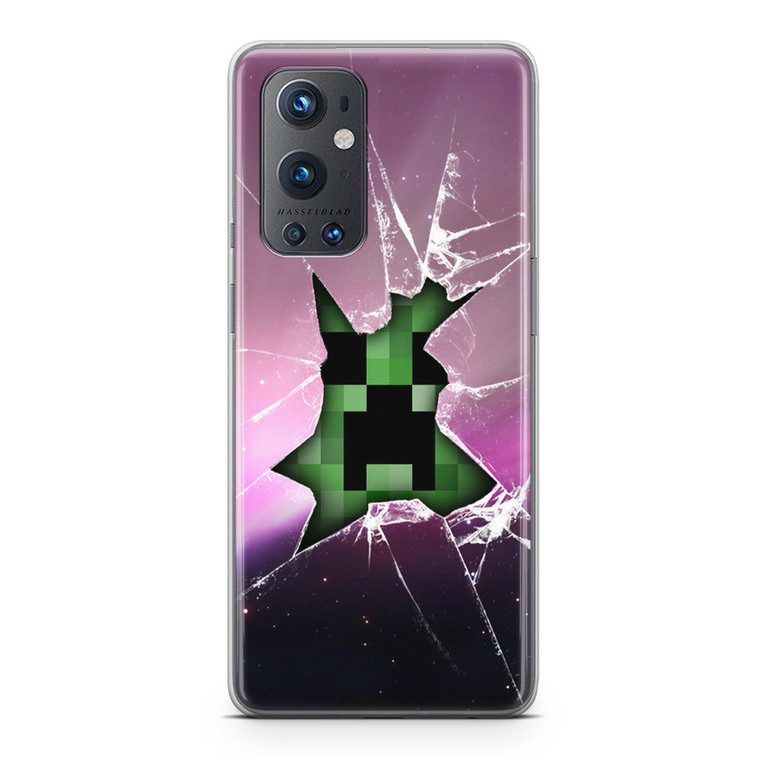 Minecraft Creeper Violet OnePlus 9 Pro 5G Case