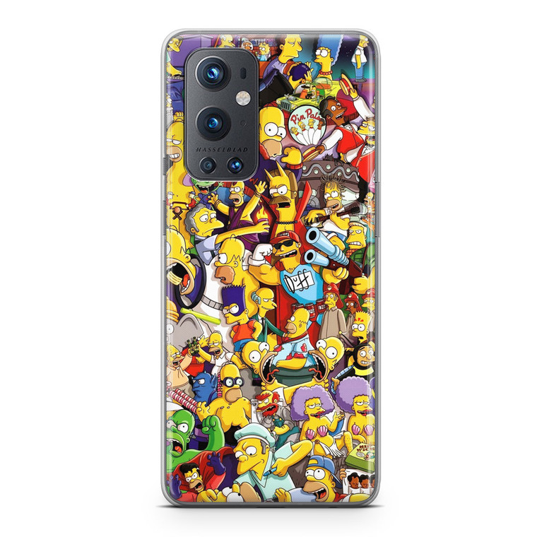 The Simpsons Characters OnePlus 9 Pro 5G Case