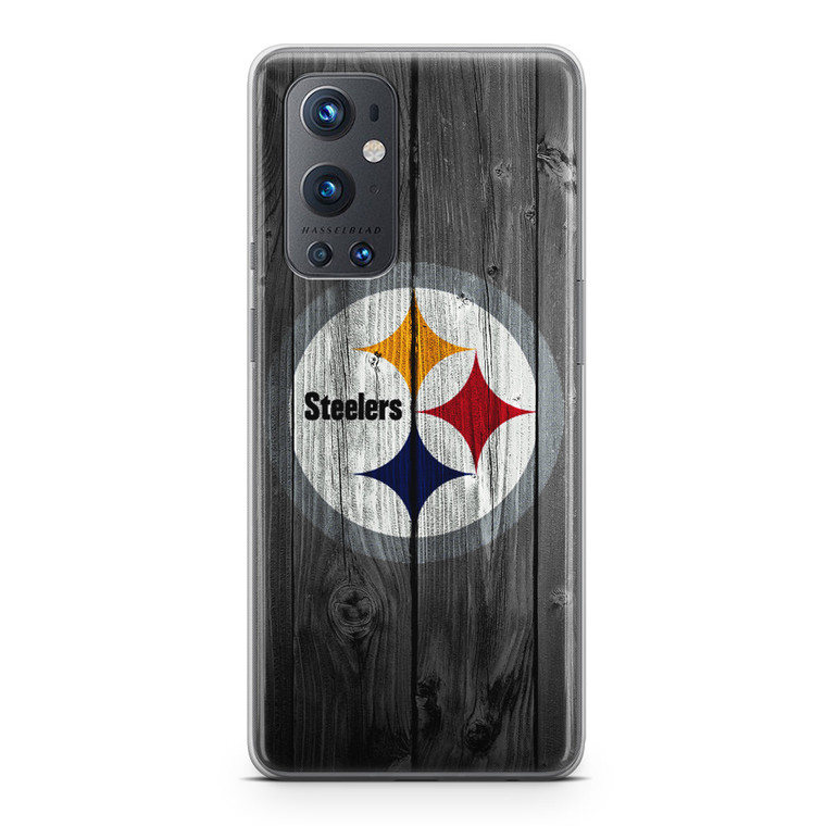 Pittsburgh Steelers Wood OnePlus 9 Pro 5G Case