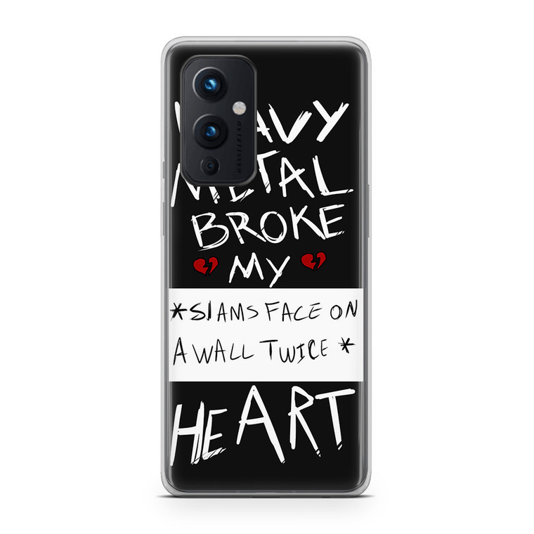 Fall Out Boys Heavy Metal Broke My Heart OnePlus 9 5G Case