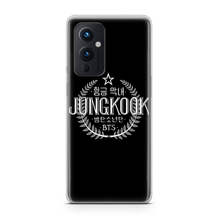 BTS Jungkook Logo OnePlus 9 5G Case