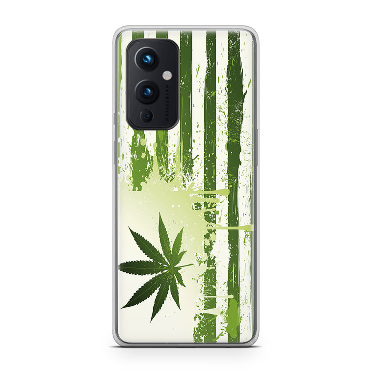 Marijuana Country Flag OnePlus 9 5G Case