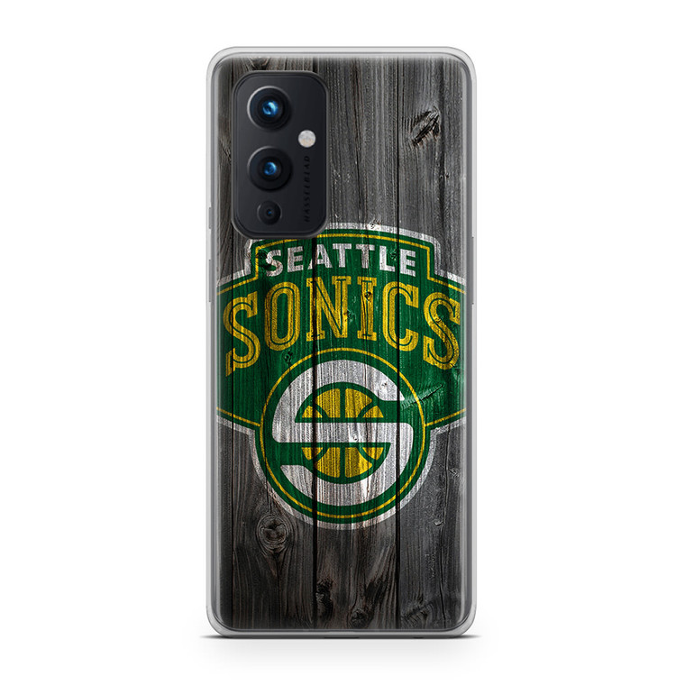 Seattle Sonics Wood OnePlus 9 5G Case