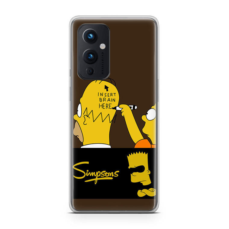 Simpsons Naughty Bart OnePlus 9 5G Case