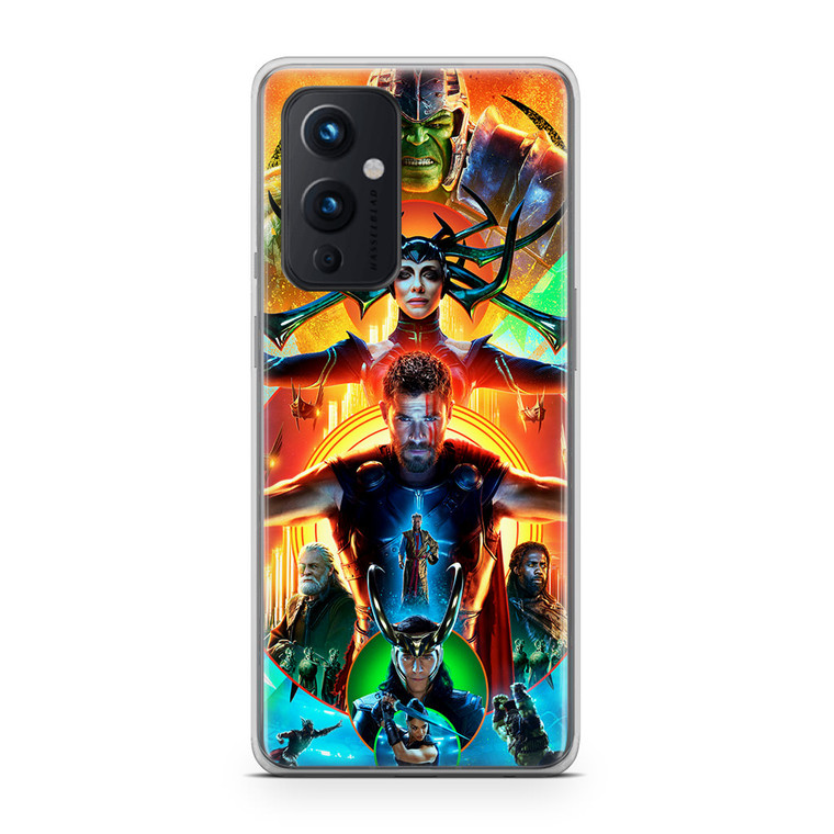 Hulk Hela Thor In Thor Ragnarok OnePlus 9 5G Case