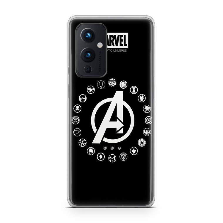 Marvel Universe Logo OnePlus 9 5G Case