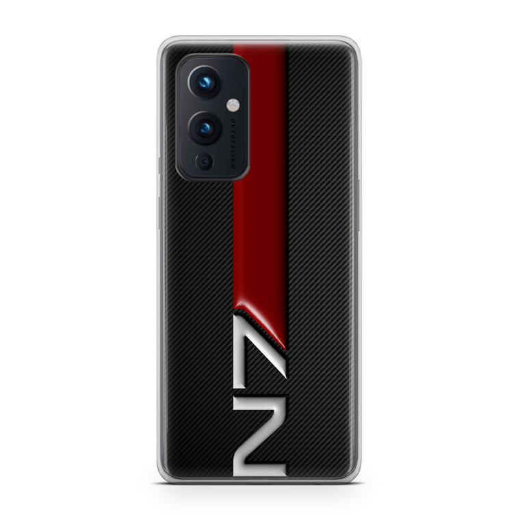 Mass Effect N7 Logo Carbon OnePlus 9 5G Case