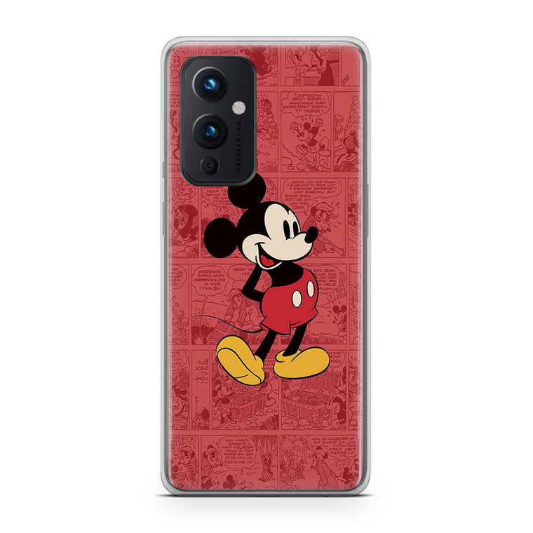Mickey Mouse Black OnePlus 9 5G Case