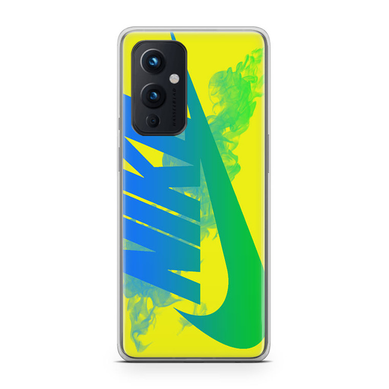 Nike Logo in Yellow OnePlus 9 5G Case