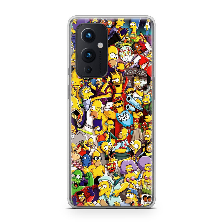 The Simpsons Characters OnePlus 9 5G Case