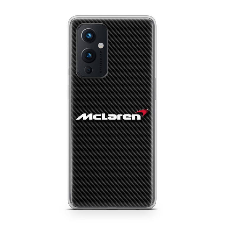 McLaren Logo Carbon Fibre OnePlus 9 5G Case