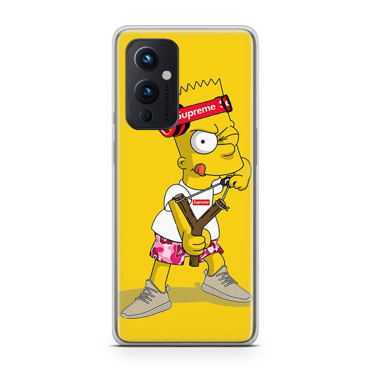 Explore Bart Simpson Supreme OnePlus 9 5G Case