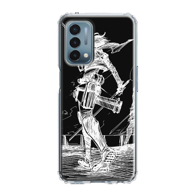 Attack On Titan Sketch Dark OnePlus Nord N200 5G Case