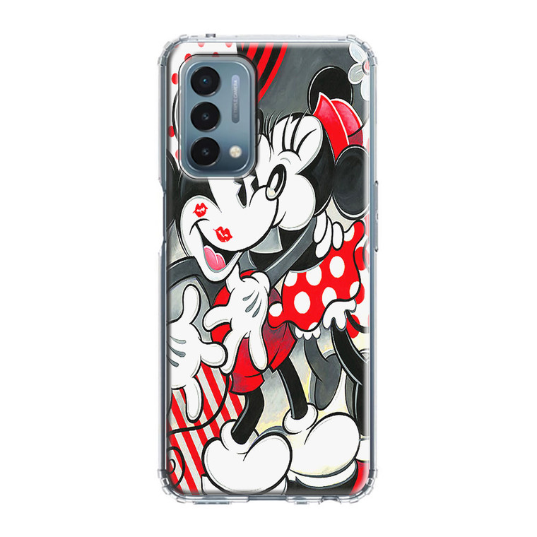 Hug and Kisses Mickey Mini Mouse OnePlus Nord N200 5G Case
