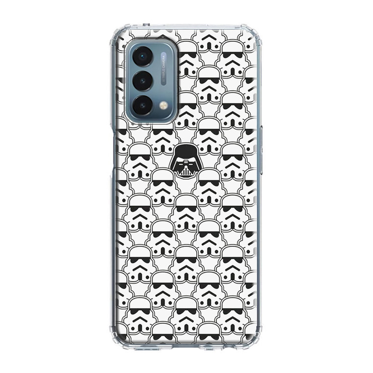 Stormtroopers Darth Vader Bomb Pattern OnePlus Nord N200 5G Case