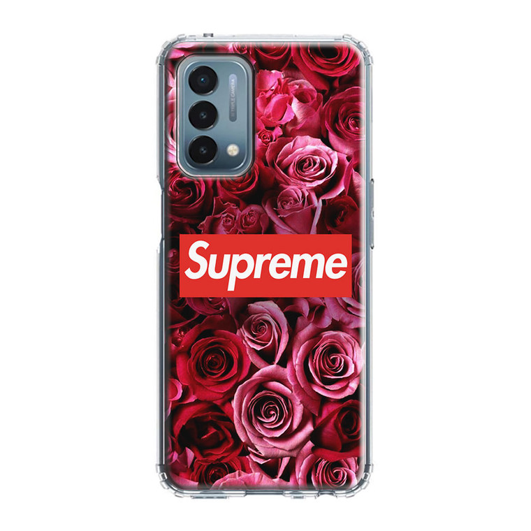 Supreme In Roses OnePlus Nord N200 5G Case