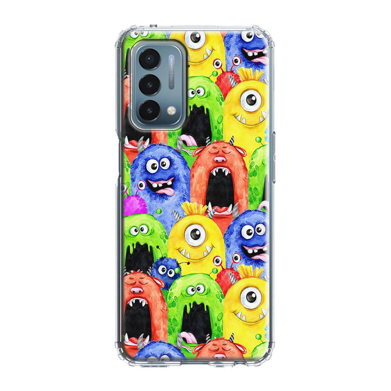 Monster Watercolor art OnePlus Nord N200 5G Case