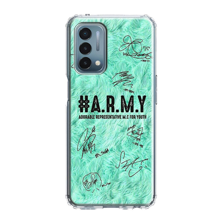 BTS Army Signature OnePlus Nord N200 5G Case