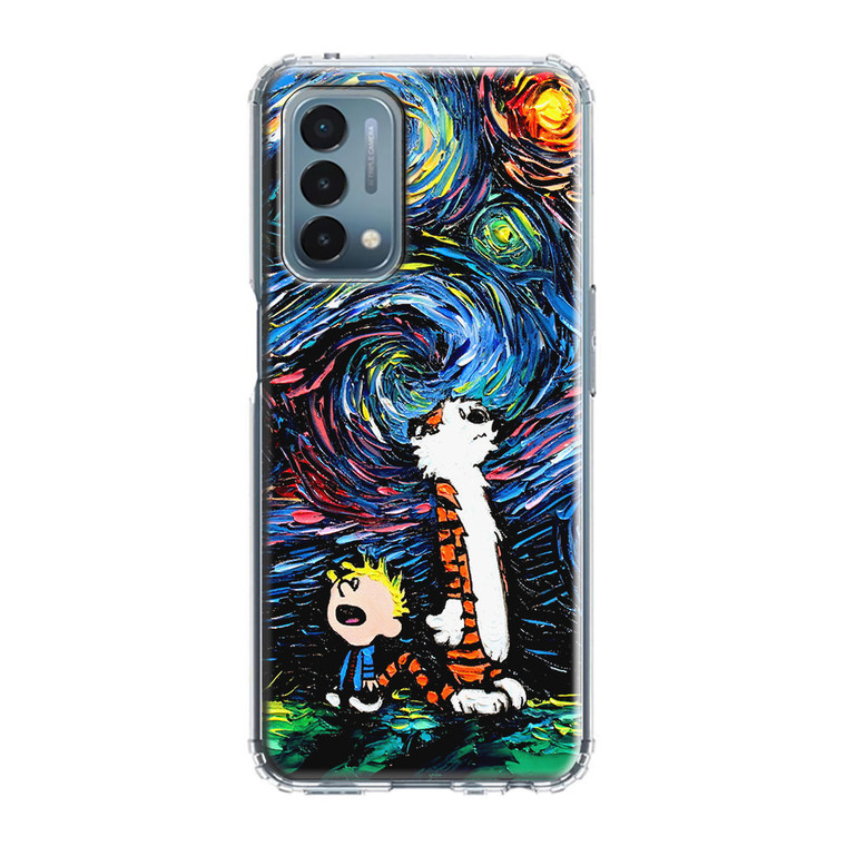 Calvin and Hobbes Art Starry Night OnePlus Nord N200 5G Case