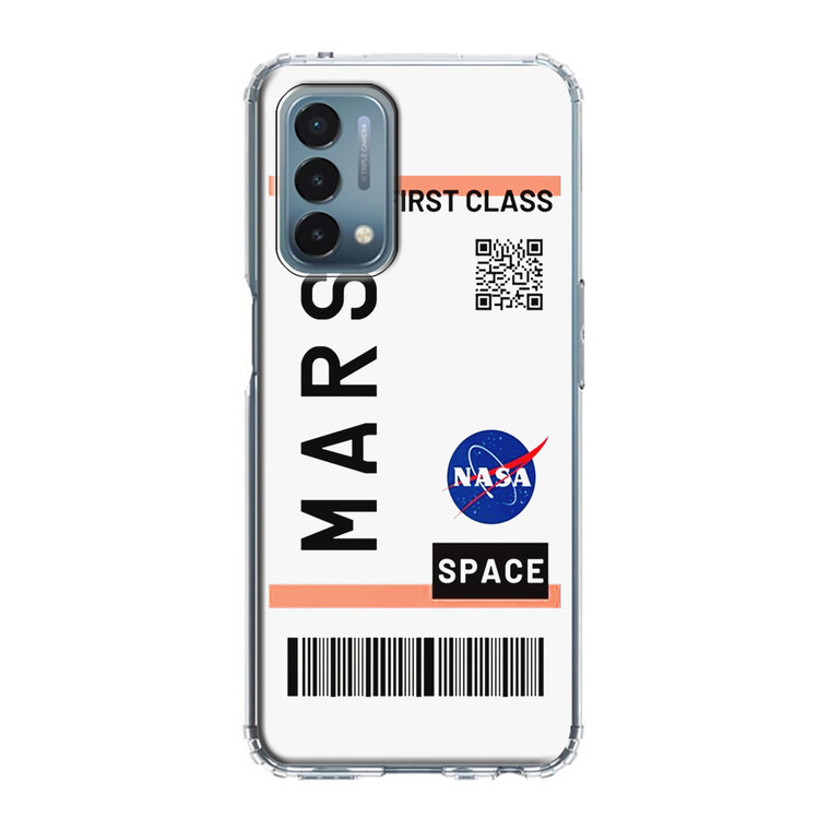 Mars Planet First Class Ticket OnePlus Nord N200 5G Case