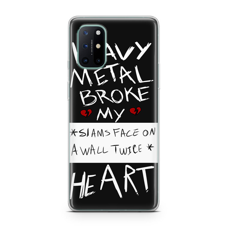 Fall Out Boys Heavy Metal Broke My Heart OnePlus 8T Case