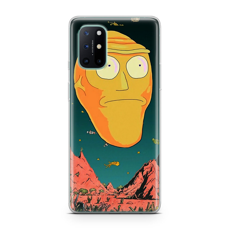 Rick And Morty Giant Heads OnePlus 8T Case