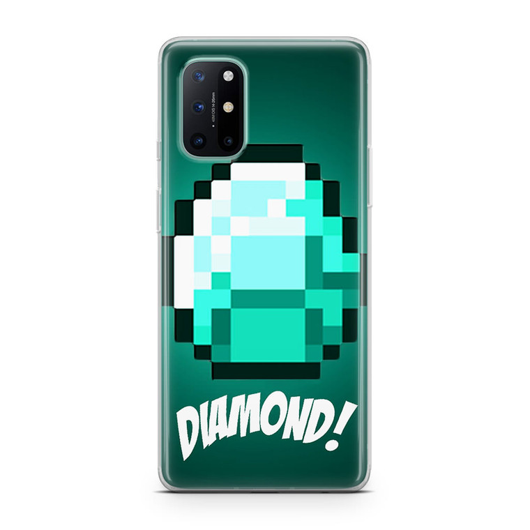 Diamond Minecraft OnePlus 8T Case