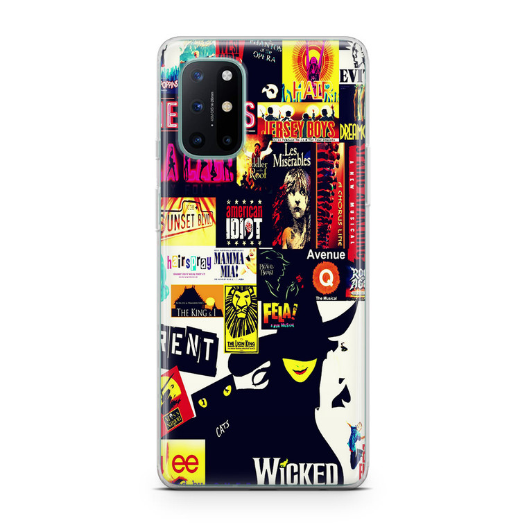 Broadway Musical Collage OnePlus 8T Case