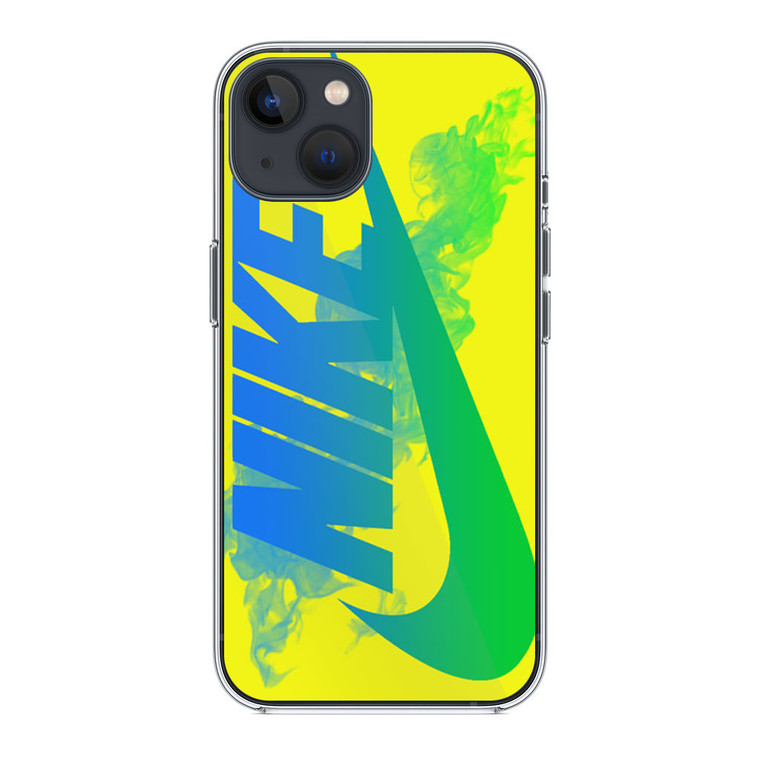 Nike Logo in Yellow iPhone 14 Case