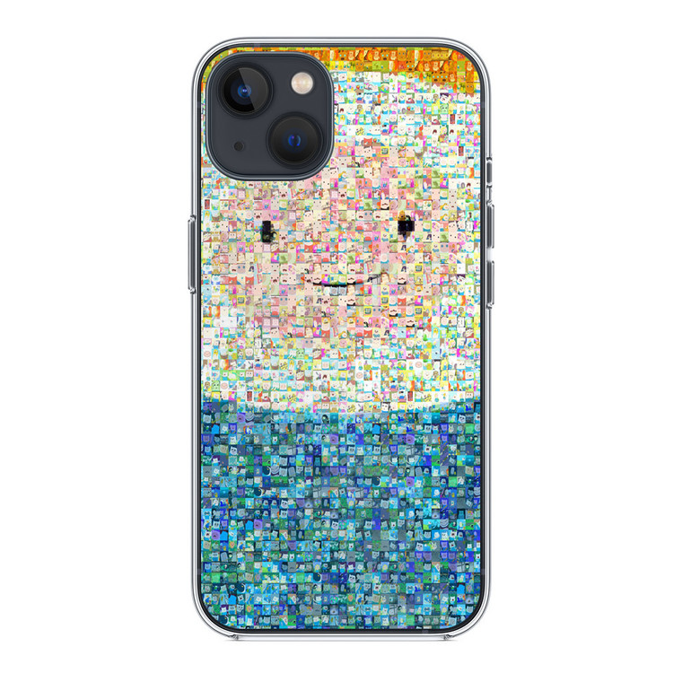 Adventure Time Finn Collage iPhone 14 Case