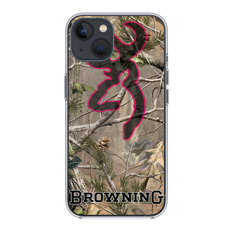 Browning Deer Camo iPhone 14 Case