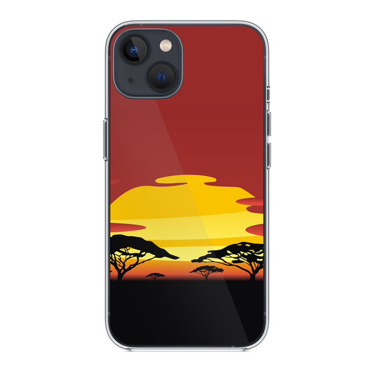 African Sunset iPhone 14 Case