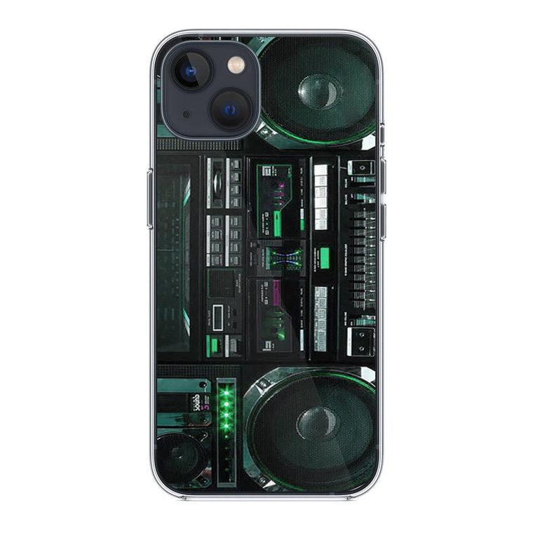 Boombox Ghetto Blaster funny iPhone 14 Case