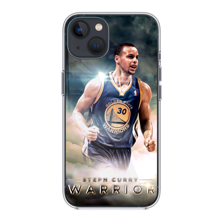 Stephen Curry Warrior Paster iPhone 14 Case