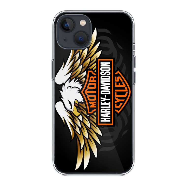 Harley Davidson Eagle Logo iPhone 14 Case